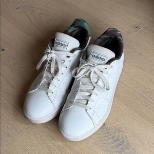 Adidas White Sneakers Men Size 8.5